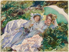 Simplon Pass: The Tease by John Singer Sargent