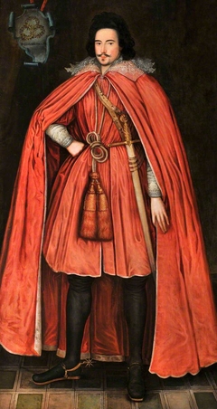 Sir Edward Herbert, later 1st Baron Herbert of Cherbury KB (1581/2 – 1648) in the Robes of the Order of the Bath by Anonymous