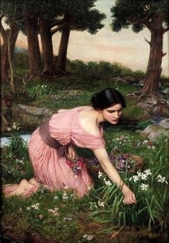 Spring Spreads One Green Lap of Flowers by John William Waterhouse