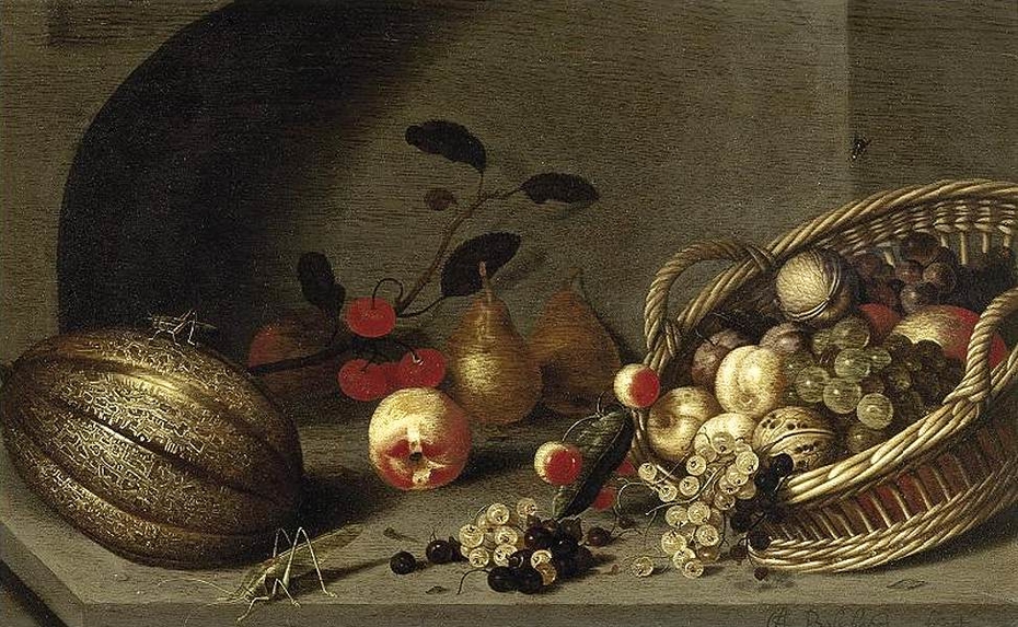 Still-Life of Fruit with a Basket