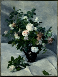 Still Life with Roses by Auguste Renoir