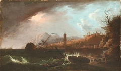 Stormy Seas and Shipwrecks by Anonymous