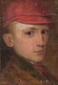 Study of a Boy by Ľudovít Pitthordt