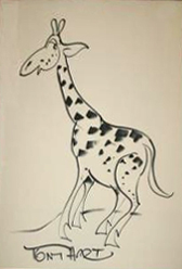 Study of a Giraffe