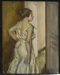 Study of a woman by Stanisław Dębicki