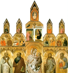 Tarlati polyptych by Pietro Lorenzetti