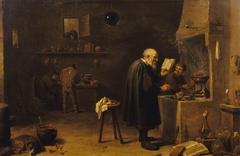 The Alchemist by David Teniers the Younger