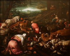 The Animals Entering Noah's Ark by Jacopo Bassano
