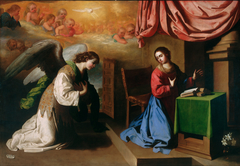 The Annunciation by Francisco de Zurbarán