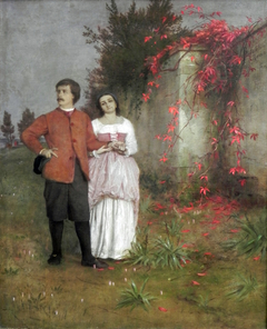 The Artist and his Wife by Arnold Böcklin