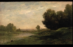The Banks of the Oise by Charles-François Daubigny