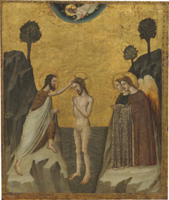 The Baptism of Christ by Giovanni Baronzio