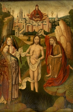 The Baptism of Christ by Master of Miraflores