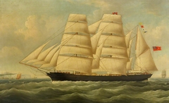 The barque 'Windward' by William Ball Spencer