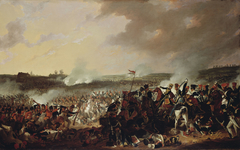 The Battle of Waterloo: General Advance of the British Lines by Denis Dighton