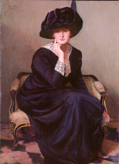 The Black Hat by Lilla Cabot Perry