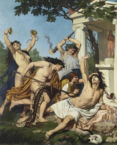 The Death of Orpheus by Émile Jean Baptiste Philippe Bin