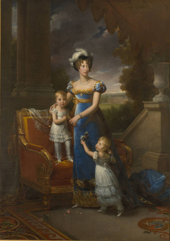 The Duchess of Berry and her Children (Gérard) by François Gérard