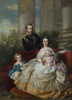 The Family of Crown Prince and Crown Princess Frederick William of Prussia by Franz Xaver Winterhalter
