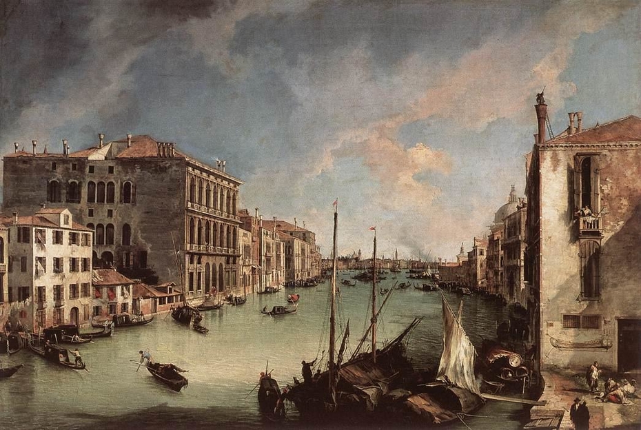 The Grand Canal from San Vio, Venice