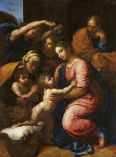 The Holy Family of François I (after Raphael) by Unknown Artist