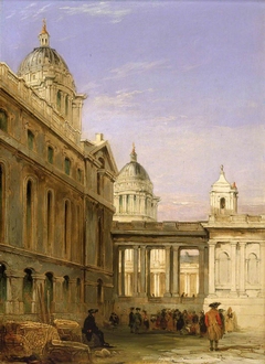 The King William Quadrangle, Greenwich Hospital by James Holland