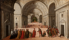 The Meeting of Solomon and the Queen of Sheba by Anonymous