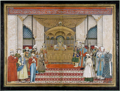 The Mughal Emperor in Darbar