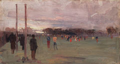 The national game by Arthur Streeton