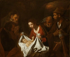 The Nativity by attributed to Massimo Stanzione