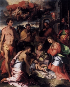 The Nativity by Perino del Vaga