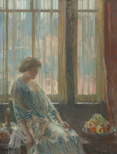 The New York Window by Childe Hassam