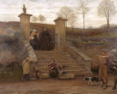 The Old Gate by Frederick Walker