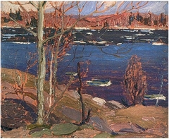 The Opening of the Rivers: Sketch for "Spring Ice" by Tom Thomson