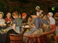 The Preserve Makers by Max Liebermann