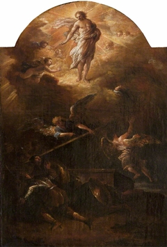 The Resurrection by possibly Spanish School