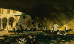 The Rialto, Venice by John Singer Sargent