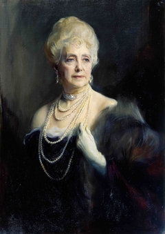 The Right Honourable Mabell Ogilvy, Dowager Countess of Airlie by Philip de László