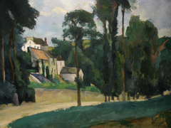 The Road to Pontoise by Paul Cézanne