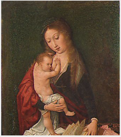 The Virgin and Child with a Book by Bernard van Orley