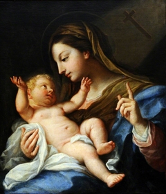 The Virgin showing the Christ Child the Cross by Anonymous