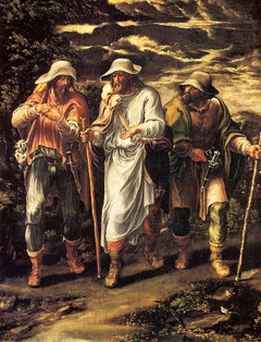 The Walk to Emmaus by Lelio Orsi