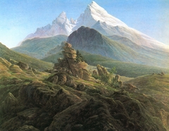 The Watzmann by Caspar David Friedrich