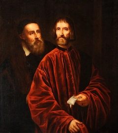Titian (1488/90-1576) and Andrea de’ Franceschi (d.1551), Grand Chancellor of Venice by Anonymous