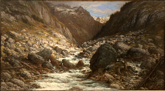 Torrent de montagne by Gustave Doré