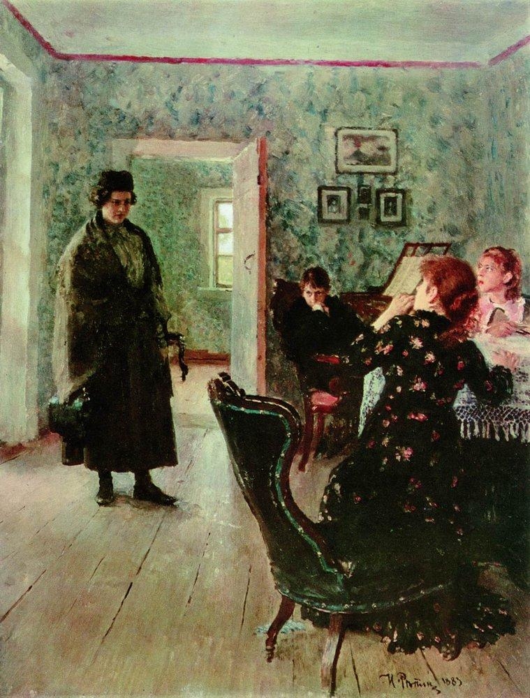 Artwork Replica Not Expected 1898 By Ilya Yefimovich Repin 1844 1930   Untitled Ilya Repin 2 163dbbb2 