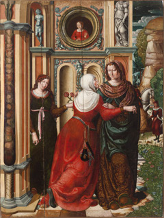 La Visitación by Master of Sigena