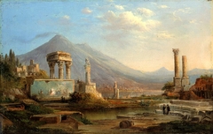 Vesuvius and Pompeii by Robert S. Duncanson