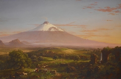 View of Mount Etna by Thomas Cole