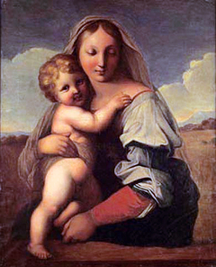Virgin and Child by Jean-Auguste-Dominique Ingres